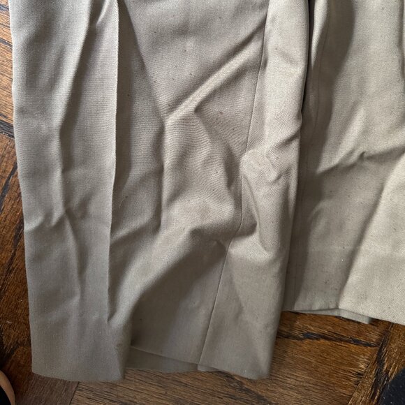 Men's Tommy Hilfiger Tan Suit SZ 40L 33W 100% Wool - Picture 11 of 13